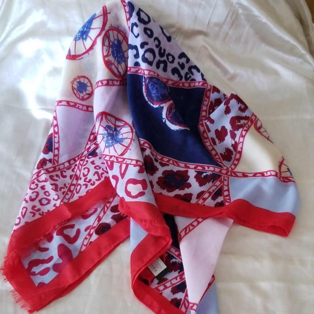 Mixed Animal Print Scarf/Wrap